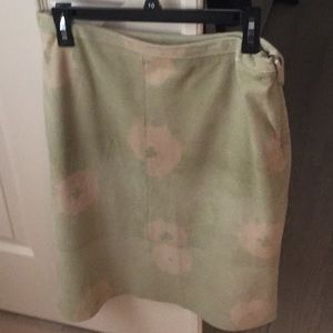 Suede Skirt
